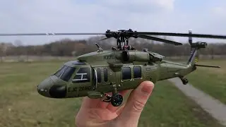 Rc Helicopter Stunt 3D Crazy Flight - XK K170 UH-60L BLACK HAWK 6 Axis Gyro GPS