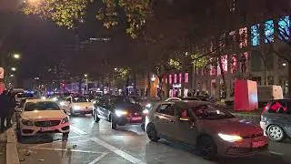 🚨 Blitz-Einsatz der Polizei: T&uuml;rkei Fans feiern mit Autokorso am Ku'damm🚔Sieg gegen Deutschland! P I