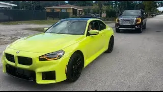 Новая BMW M2 2025 года уже в Майами? Обзор машины, жизнь в Америке и история про угон!