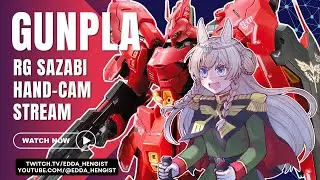 🤖Finishing the Red Lobster! ...Kinda. | RG Sazabi Handcam Build