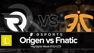 Highlights: OG vs FNC (EU LCS Summer W8D2 Full Series)
