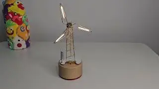 Update: DIY Windmill Lamp Music Box