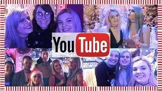 YOUTUBE SPACE PARTY VLOG Winter Wonderland Disco (vlogmas) with Marina Joyce | SABILLIE