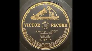 Elsie Baker - Silent Night