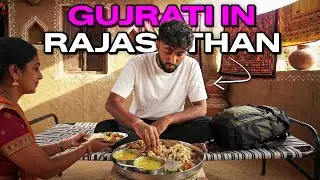 🇮🇳 Rajasthani Lady Invites Me to Eat in Her Home | Dal Baati!