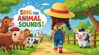 Sing the Animal Sounds /Rhymes for kids #disney 