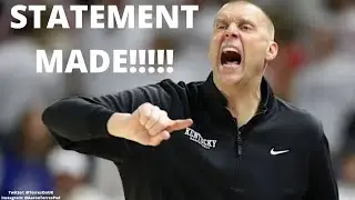 Kentucky BULLIES Arkansas - and Mark Pope says the Wildcats BEST BASKETBALL IS STILL COMING!