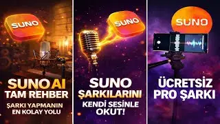 SUNO AI | Şarkılarını Kendi Sesinle Yap! (Detaylı Rehber) – Ücretsiz En İyi Promptlar🎶 #sunoai