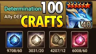 [Ep.31] Crafting 100 Determination Runes for Tricaru (Summoners War)