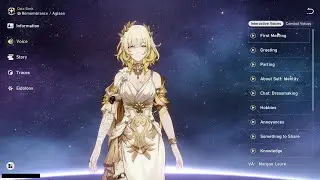 AGLAEA ALL VOICE LINES (ENGLISH)
