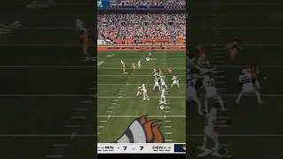 Jalen Hurts finds Christian Watson ahead of the defender for a touchdown #vikings #madden #nfl