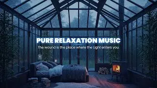Relaxing Kalimba Music + Rain Sounds | Calming Music For Sleep And Insomnia