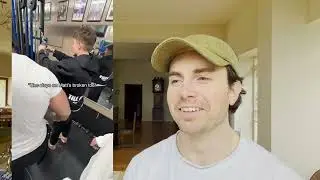 Matt Rife breaks his toe at Diamond Gym!