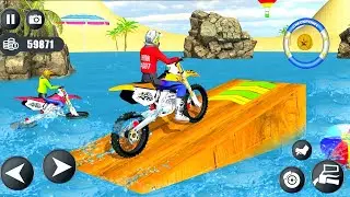 Beach Water Surfer Bike Racing-Best Android Gameplay HD
