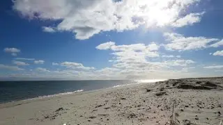 One minute at Lighthouse Beach, Chatham