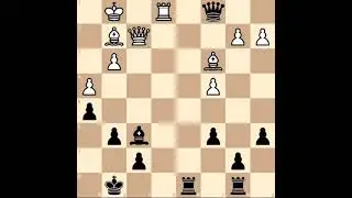 a difficult puzzle from Mikhail Tal's game.