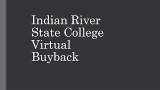 Virtual Book BuyBack