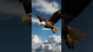 Bald Eagle vs Pelican: Clash of Air and Water Hunters! #youtubeshorts #short