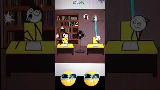 Don't Make Noise 😀 Stickman Thief Puzzle Mobile Game - 29 #gpfun #shorts #bestgame