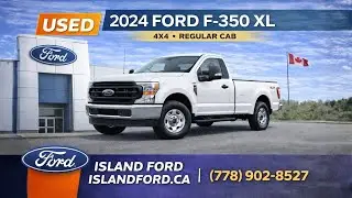 2024 Ford F-350 XL + XL Chrome, XL Off-Road, FX4 Off Road Packages Review | Island Ford 26029A