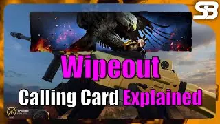 BO6 Wipeout Calling Card (визитная карточка медали Wipeout в многопользовательском режиме Black O...