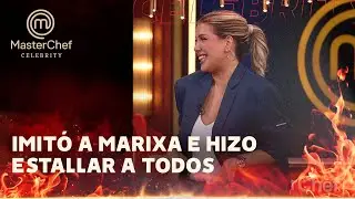 La imitación de Wanda Nara a Marixa Balli que hizo estallar a todos - Masterchef Celebrity