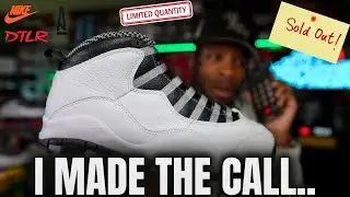 THEY&rsquo;RE ACTING STRANGE WITH THESE! HERE'S WHAT STORES ARE SAYING ABOUT THE JORDAN 10 STEEL!!
