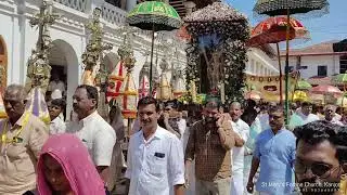 'വിളിച്ചു വിളികേട്ട' കാഞ്ഞൂർ പുണ്യവാളന്റെ തിരുനാൾ,  എട്ടാമിടം | 27 ജനുവരി 2025