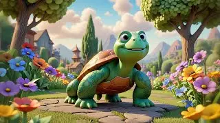 Tutu Turtle Walks Slowly | Fun Kids Song | Nursery Rhymes and Baby Songs