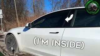 Privacy Curtains: The Secret To Stealth Camping In The Tesla Model 3