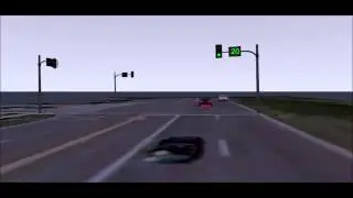 roads with traffic lights and countdown timers