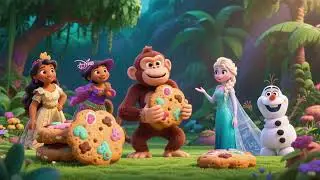 ❄️🍪 Elsa Monkey&rsquo;s Jungle Cookies 2 | Whimsical Winter Treats