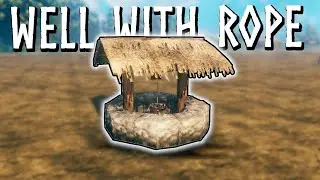 How To Build A Well With Rope in Valheim (no mods)