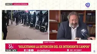El Fiscal Federal Vehils Ruiz pidió la detención de ex Intendente de Alberdi, Pato Campos