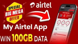 Airtel Free Data Code 2025 - How To Get FREE 4G Data!/airtel free data |airtel data free