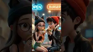 Burgers, Smiles & Neon Lights 🍔 Lo-Fi Beats