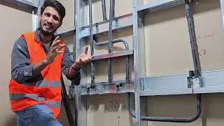 Housewiring pipe fitting kaise karen ||  Homewiring पाइप लगाना सीखें #electrician #electrical #pipe 