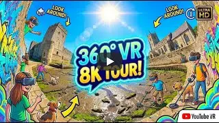 360&deg; VR Tour: Portchester Castle in 8K