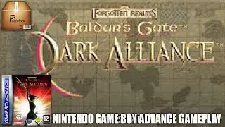 Baldur&acute;s Gate: Dark Alliance (2004) Game Boy Advance Gameplay | P&auml;ttibox | RetroAchievements