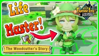 ПЕРВЫЙ ВЗГЛЯД на игровой процесс Woodcutter Life в Fantasy Life i