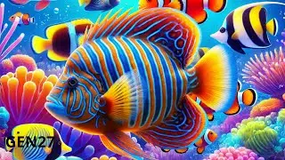 Amazing Aquarium Fish Feeding Frenzy | Relaxing Underwater Views