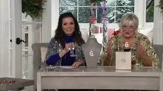 Kirks Folly Seaview Ice Moon Snowflake Necklace on QVC