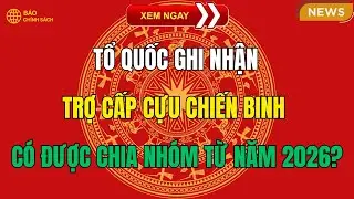Tổ Quốc Ghi Nhận: Trợ Cấp Cựu Chiến Binh Có Được Chia Nhóm Từ Năm 2026?