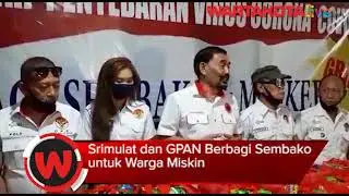 Srimulat dan GPAN Berbagi Sembako untuk warga miskin