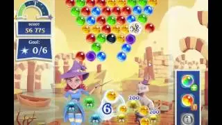 Bubble Witch Saga 2 level 135 - 2 stars, no boosters used!