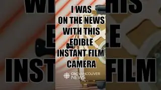 CBC NEWS: New Westminster Man Files Bread, Makes A Working Film Camera, And Eats It. #filmcamera