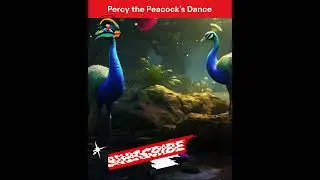 A White Peacock's Tale || Percy the Peacock's Dance || peacock dance #story #readaloud #kids