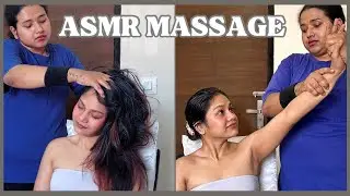 Cosmic Indian Head Massage By Monalisa | Hair Combing, Shoulder & Neck Massage, Hand Massage