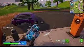 Being Kind in Fortnite Solo 😇 Shared Chug Splash & Drove Away