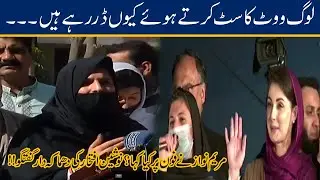 Maryam Nawaz Call Nosheen Iftikhar On Daska Election Polling l PML N Candidate Media Talk